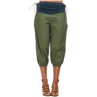 tranquillo short pants cypress womens cropped trousers in green