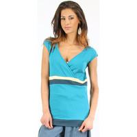 tranquillo top taylor womens blouse in blue