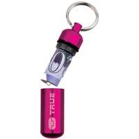 true utility cashstash key ring tool hot pink