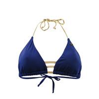 Triangle Swimsuit Banana Moon Sparkling Tego Navy Blue