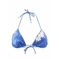 triangle swimsuit emmatika denim tri blue