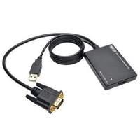 tripp lite component vga to hdmi converter adapter w usb audio power 1 ...