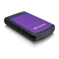 Transcend Storejet 25h3p (500gb) 2.5 Inch Hard Drive Usb 3.0/2.0 External (purple)