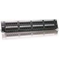 trendnet tc p48c6 48 port cat 6 unshielded patch panel black