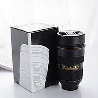 travel bottle camera lens stainless steel cup travel storage travel dr ...