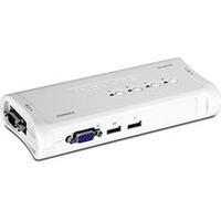 TRENDnet TK-407K 4-Port USB KVM Switch Kit