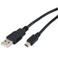 Tristar Black USB Cable 1m