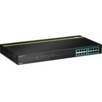 trendnet 16 port greennet gbit poe switch tpe tg160g