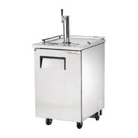 true direct draw kegerator in stainless steel tdd 1 s