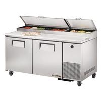 True 2 Door Pizza Prep Table TPP-67