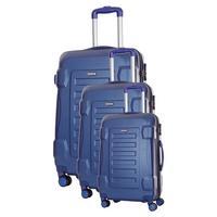 Travel One Linden Set of 3 Suitcases, Marine