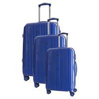 Travel One Yorkton Set of 3 Suitcases, Blue