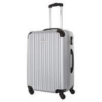 travel one bavene medium size suitcase silver