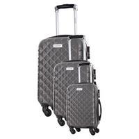 Travel One Edison Set of 3 Suitcases, Grey