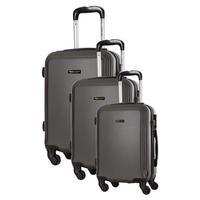 travel one alicudi set of 3 suitcases grey