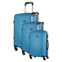 travel one alicudi set of 3 suitcases blue