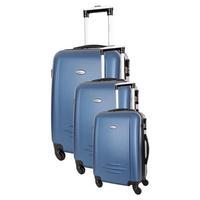 Travel One Burlin Set of 3 Suitcases, Marine