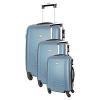 Travel One Burlin Set of 3 Suitcases, Blue