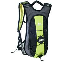 Trespass Mirror Hydration Running Backpack - Black/Lime