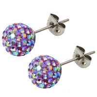 Tresor Paris Earrings Orbite Violet