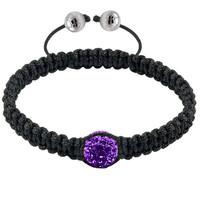Tresor Paris Bracelet Purple Crystal S