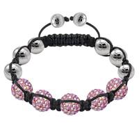 Tresor Paris Bracelet 8mm Blush Pink S