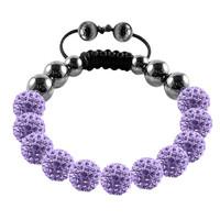 Tresor Paris Bracelet 10mm Lilac Crystal S