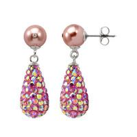 Tresor Paris Earrings Dualite Rose Titanium