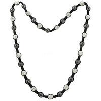 Tresor Paris Necklace White Crystal and Magnetite S