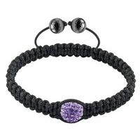 Tresor Paris Bracelet Lilac Crystal S