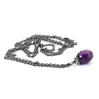 Trollbeads Necklace Fantasy Amethyst Silver