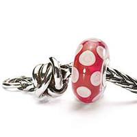 Trollbeads Bracelet Luck & Joy Warm Pink 19cm