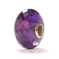 Trollbeads Bead Silver & Amethyst