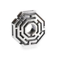 trollbeads bead labyrinth silver