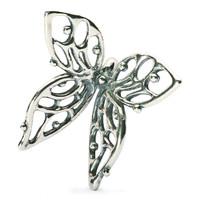 Trollbeads Bead Silver Big Butterfly