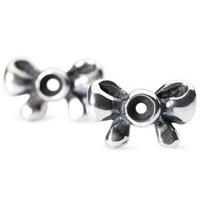 Trollbeads Earring Bow Silver