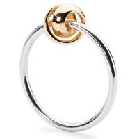 trollbeads ring neverending silver gold