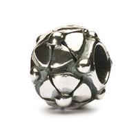 Trollbeads Bead Christmas Rose Silver