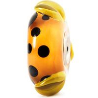 Trollbeads Bead Orange Pod Silver