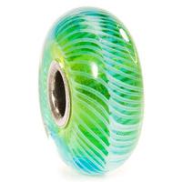 Trollbeads Bead Turquoise Feather Silver
