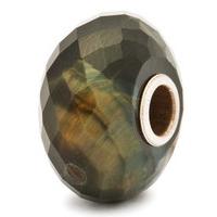 Trollbeads Bead Blue Tiger Eye Silver