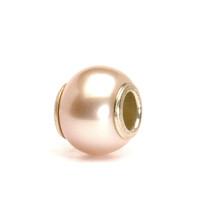 Trollbeads Bead Rosa Pearl Plain