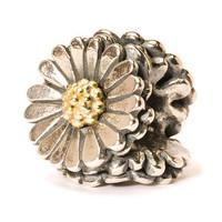 Trollbeads Bead Silver Daisy