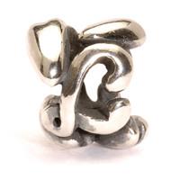 Trollbeads Bead Silver Letter L Charm