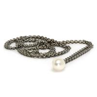 Trollbeads Sterling Silver Pearl Fantasy Necklace