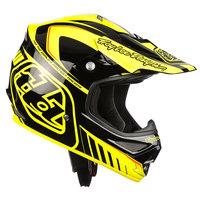 troy lee designs air helmet delta yellow black