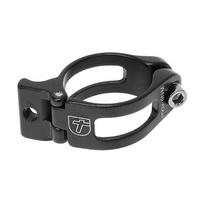 trivio clamp for braze on front mech black 349mm