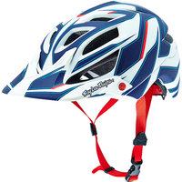 troy lee designs a1 helmet reflex white blue 2016