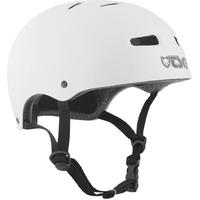tsg skatebmx injected helmet white