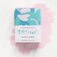 Tsuno Bamboo Overnight Pads - Ultra Thin & Winged - 8